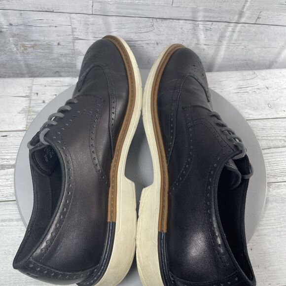 Cole Haan Mens Size 10.5 M  Black Grand 360 Wingtip Oxford Lace Up Dress Shoes main image 3